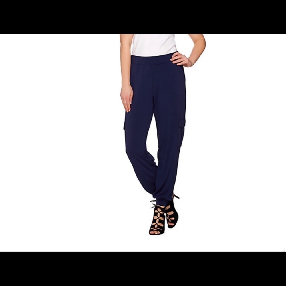Lisa Rinna Collection Regular Cargo Pants